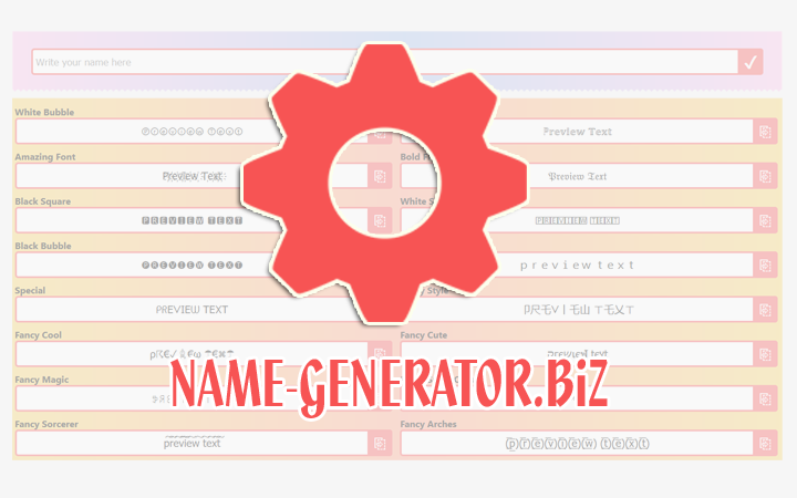 Name Generator ᐈ 1 Random Decoration Name Maker